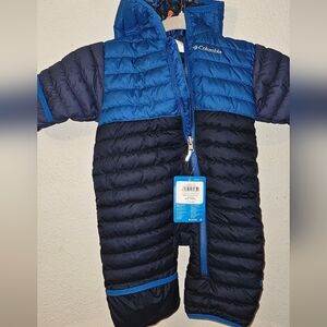 Columbia Kids Puffer Jacket - Blue and Black